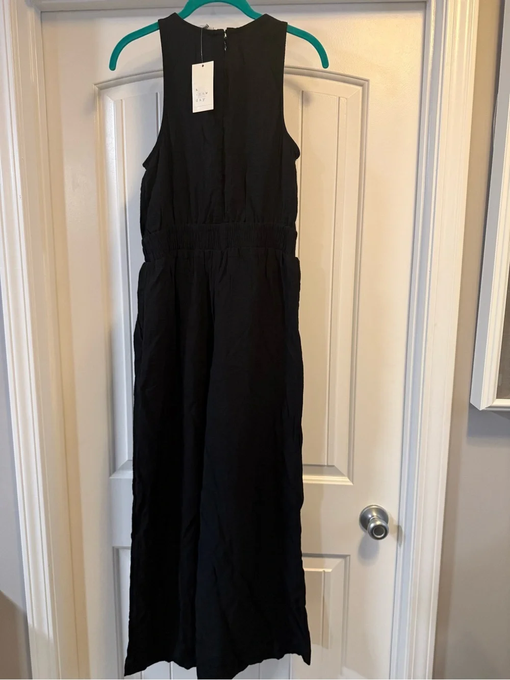 a new day Black Sleeveless Jumpsuit